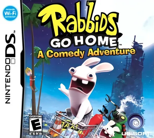 Rabbids Go Home - A Comedy Adventure (USA) (En,Fr,Es) (NDSi Enhanced)